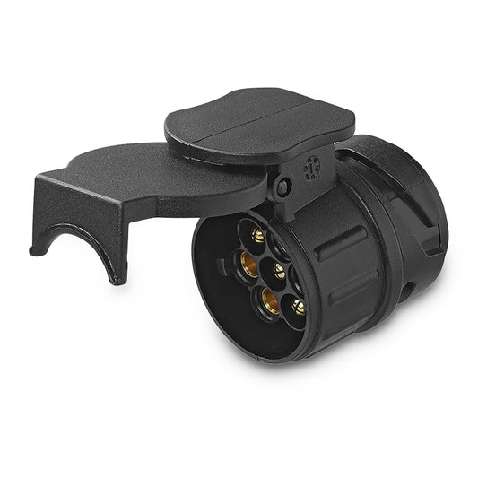 ProPlus 343516 Anhängeradapter Kurzadapter Mini kurz Adapter von PKW 13 polig auf Hänger 7 polig