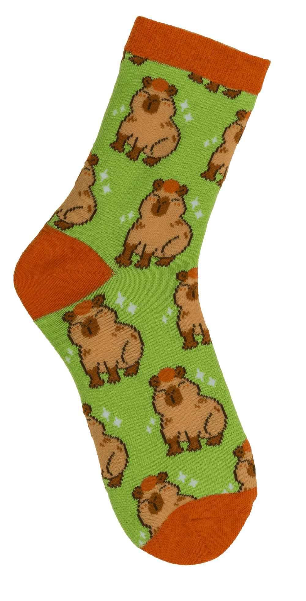 Palleon 4er Pack Magische Kindersocken | Zaubersocken mit Space-, Monster-, Fußball-, Einhorn- & Capybara-Motiven | Größe 22–34 | weich & atmungsaktiv | Geschenkidee für Kinder