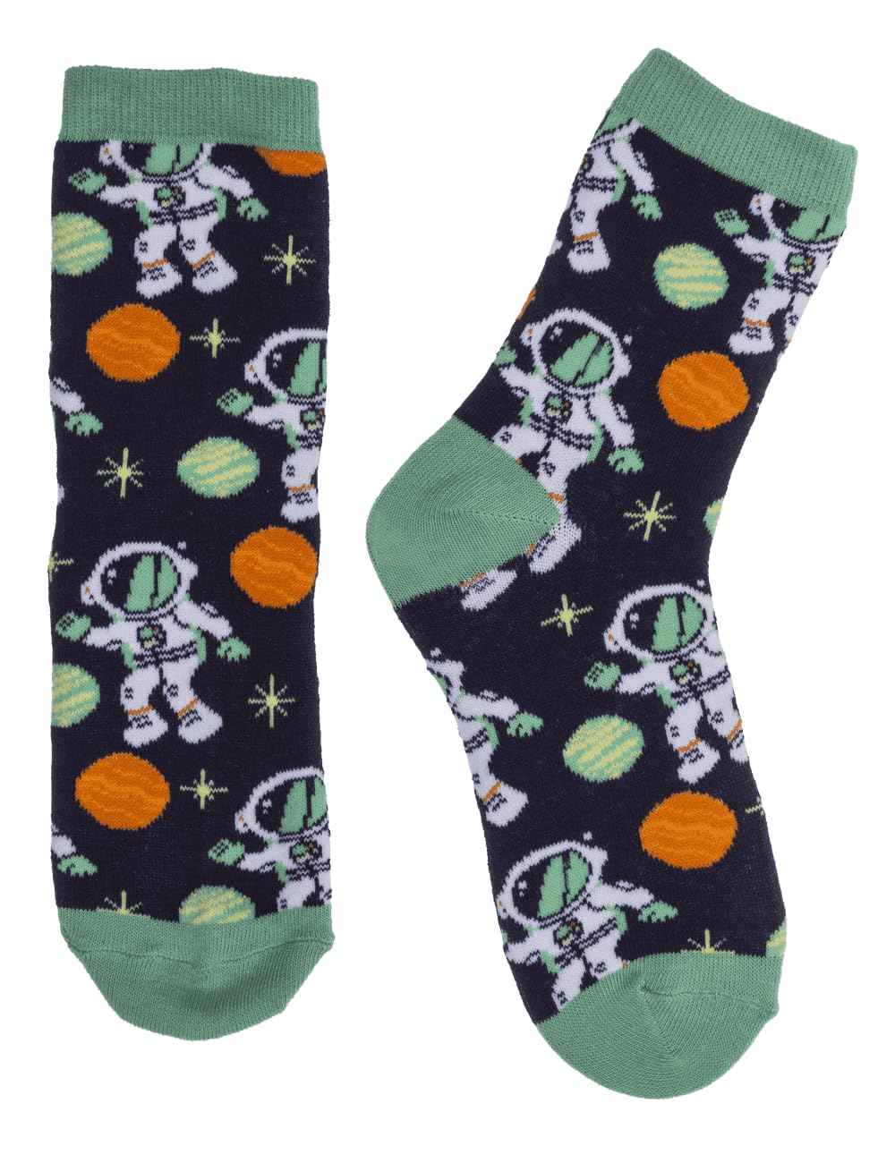 Palleon 4er Pack Magische Kindersocken | Zaubersocken mit Space-, Monster-, Fußball-, Einhorn- & Capybara-Motiven | Größe 22–34 | weich & atmungsaktiv | Geschenkidee für Kinder