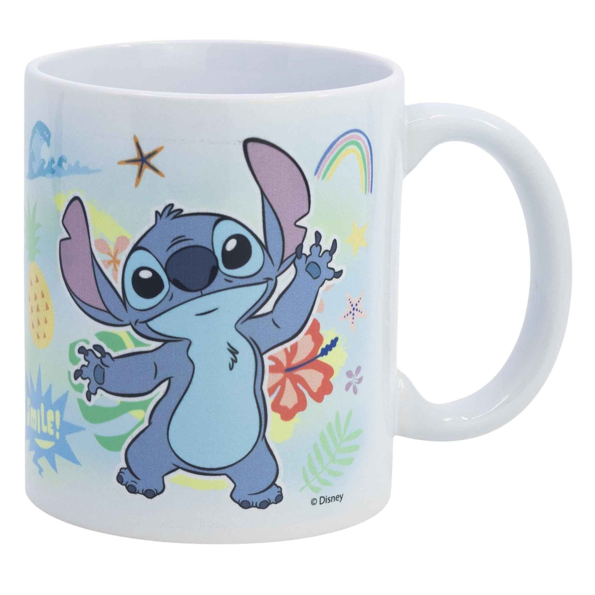 Stitch Tasse Kinder | Geschenke für Kinder | Geburtstagsgeschenk | für Mädchen und Jungen | 325 ml | im Geschenkkarton | Geschirr | Becher | Cup | Teetasse