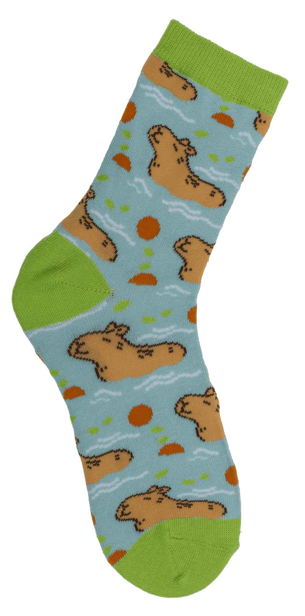 Palleon 4er Pack Magische Kindersocken | Zaubersocken mit Space-, Monster-, Fußball-, Einhorn- & Capybara-Motiven | Größe 22–34 | weich & atmungsaktiv | Geschenkidee für Kinder