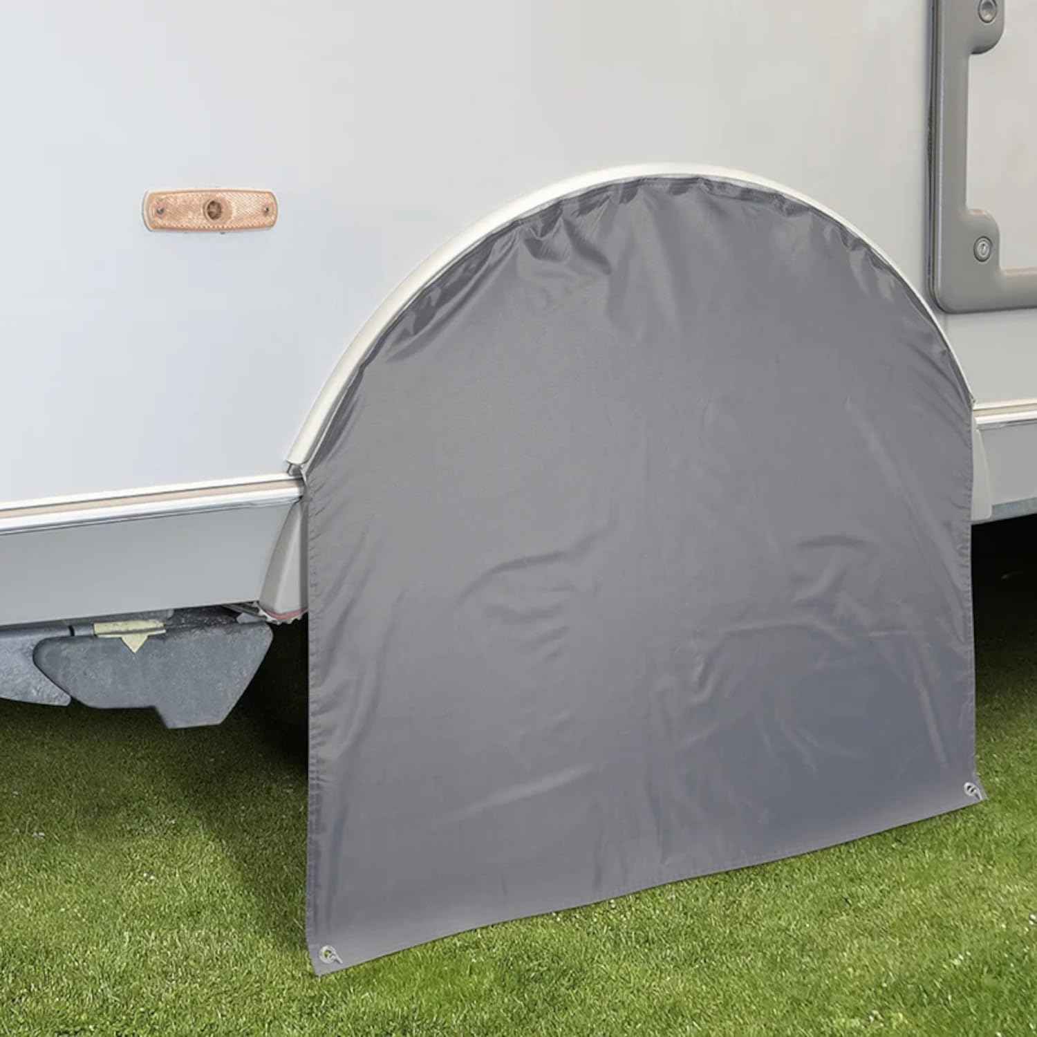 Radschutzhülle Wohnmobil Wohnwagen Radabdeckung Reifenabdeckung 88x89cm BWI