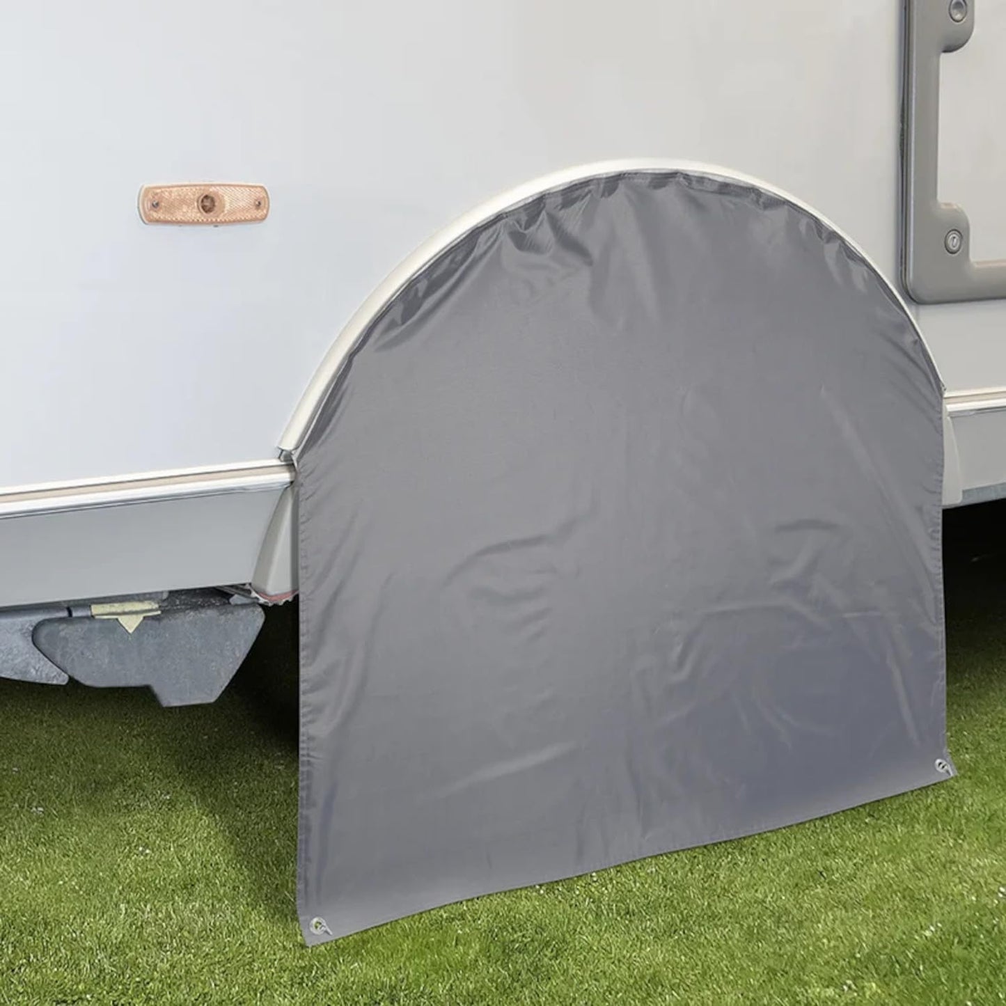 Radschutzhülle Wohnmobil Wohnwagen Radabdeckung Reifenabdeckung 88x89cm BWI