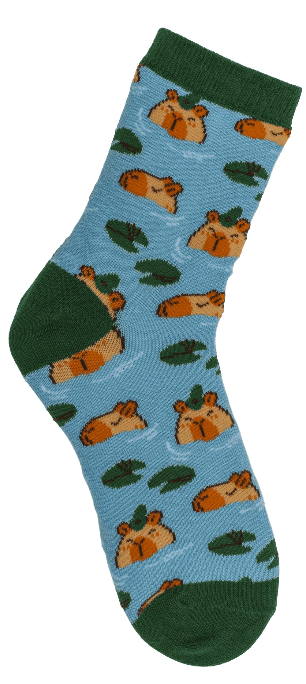 Palleon 4er Pack Magische Kindersocken | Zaubersocken mit Space-, Monster-, Fußball-, Einhorn- & Capybara-Motiven | Größe 22–34 | weich & atmungsaktiv | Geschenkidee für Kinder