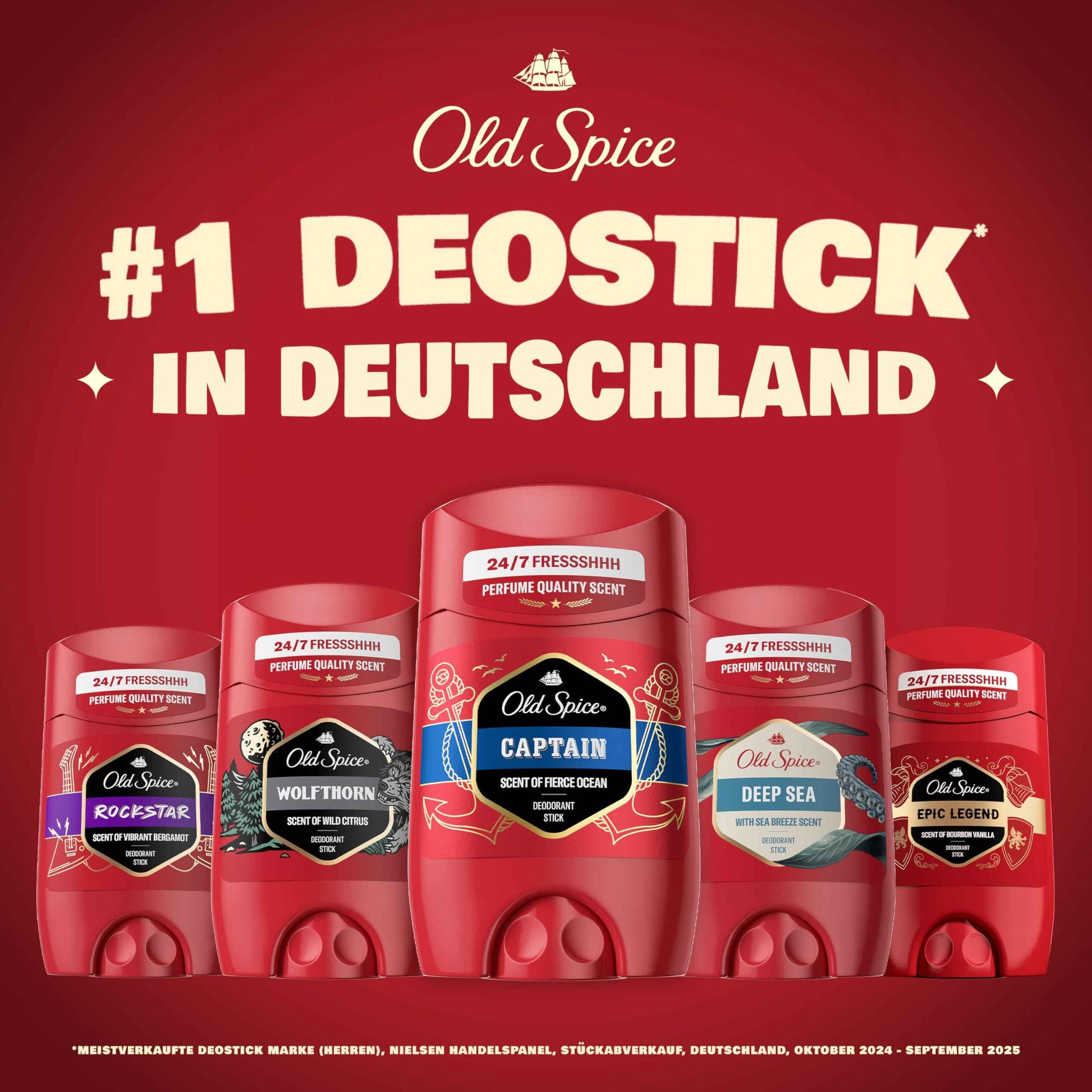 Old Spice Gamer Geschenkset für Männer mit Wolfthorn Deostick und Duschgel, 24/7 Frischhh bei täglicher Anwendung, langanhaltender Duft in Parfumqualität