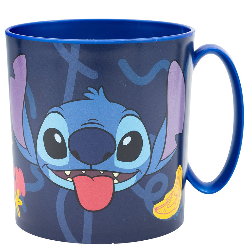 2er Set Lilo & Stitch Trinkbecher Henkel-Tasse Kindertasse BPA frei 350 ml Mikrowellen geeignet