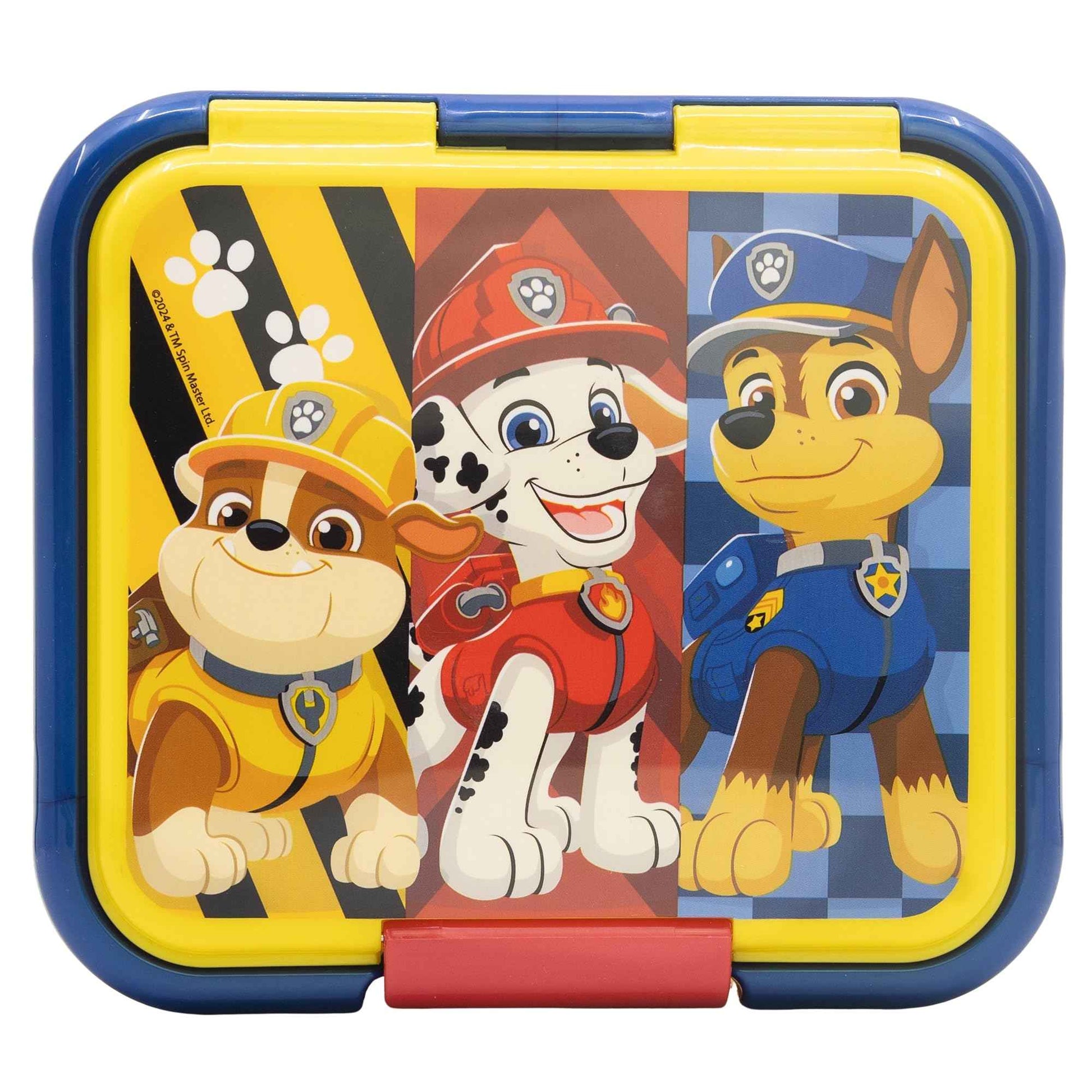 Stor Robuesta Kinder-Lunchbox mit 3 Fächern, Paw Patrol