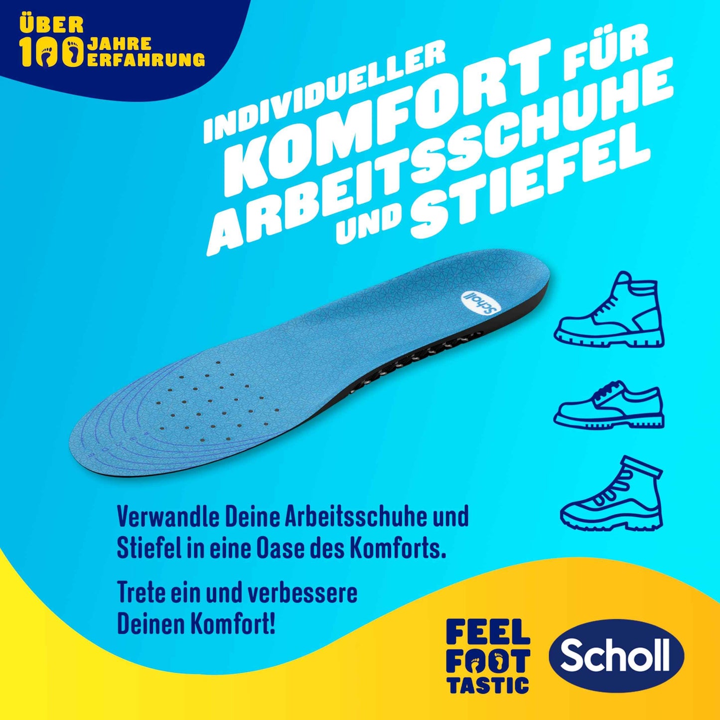Scholl GelActiv Work Einlegesohlen