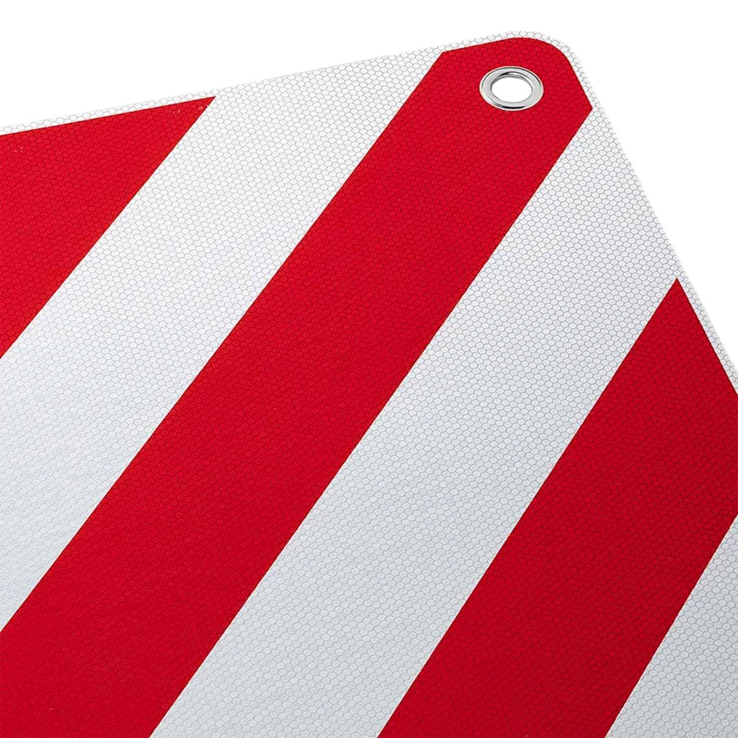 ProPlus Warntafel PVC Rot-Weiß Italien Spanien 2in1 Wohnwagen Warntafeln Warnschild 50cm