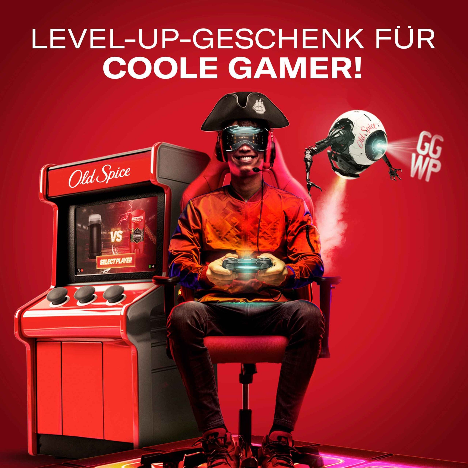 Old Spice Gamer Geschenkset für Männer mit Wolfthorn Deostick und Duschgel, 24/7 Frischhh bei täglicher Anwendung, langanhaltender Duft in Parfumqualität