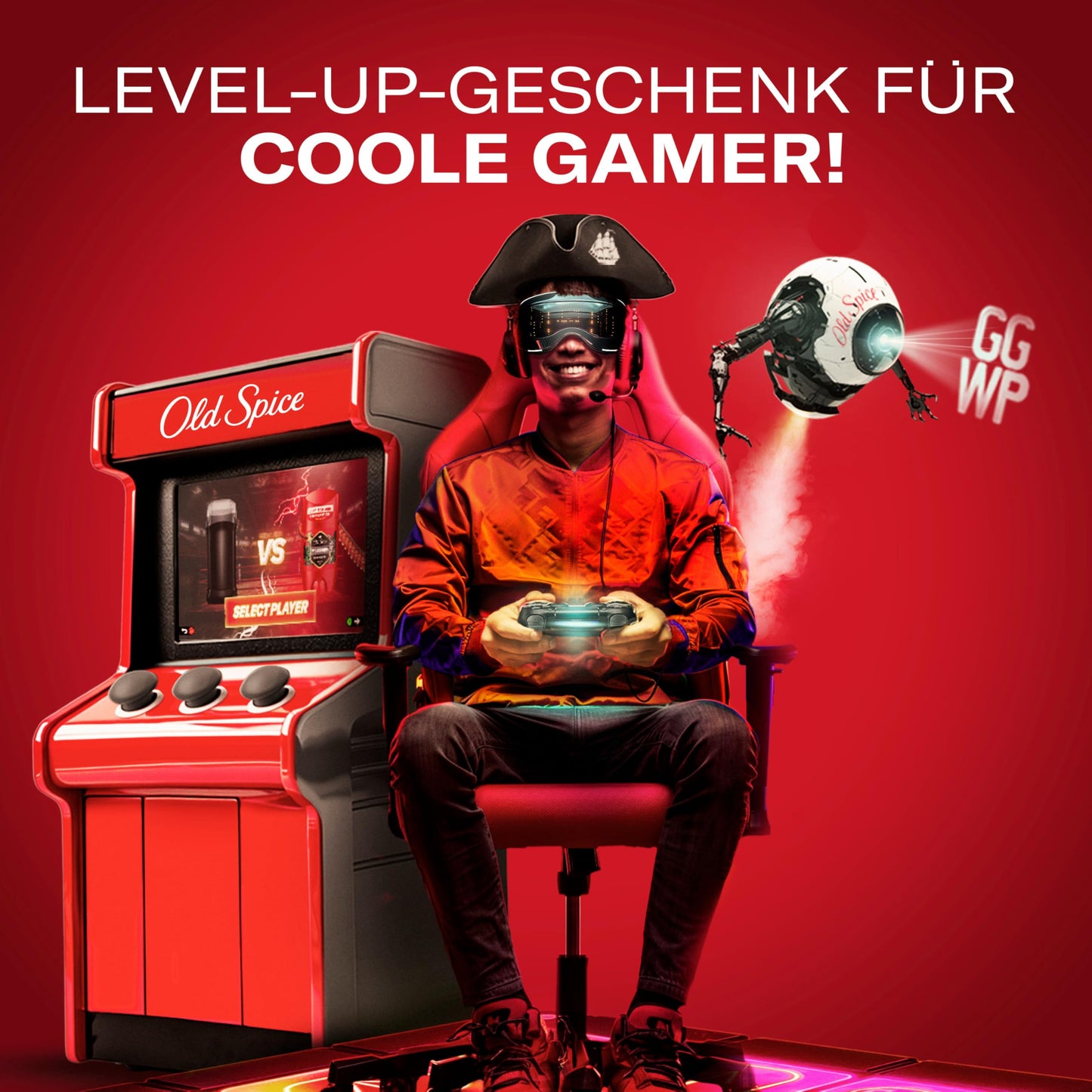 Old Spice Gamer Geschenkset für Männer mit Wolfthorn Deostick und Duschgel, 24/7 Frischhh bei täglicher Anwendung, langanhaltender Duft in Parfumqualität