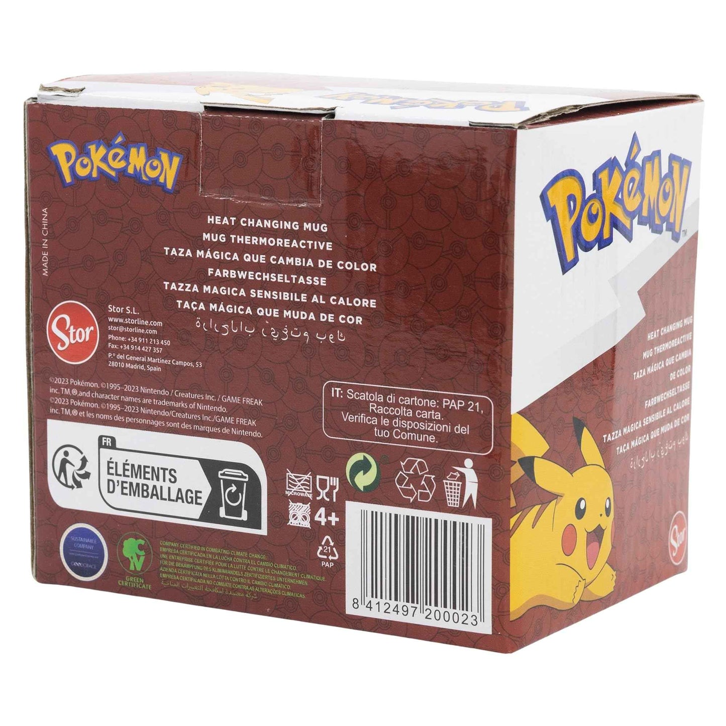 Pokémon Tasse mit Thermoeffekt Pokéverse 325 ml