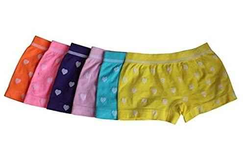 Dealzone 6er Pack sportliche Mädchen Pantys | Kinder Hipster Shorts - Palleon