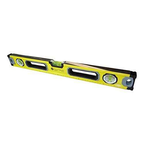 MultiBros Wasserwaage mit Magnet und horizontaler, vertikaler und 45-Grad-Libelle