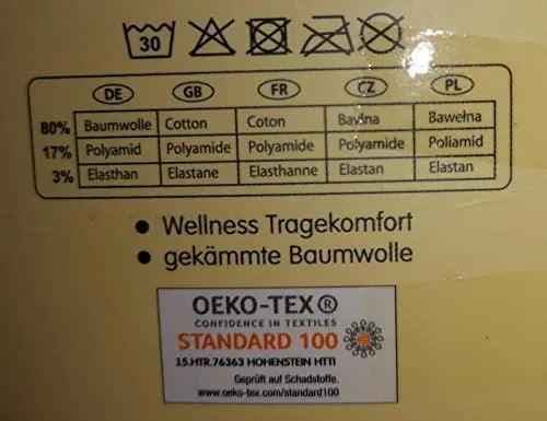 Palleon Wellness Tragekomfort Textilien mit 87 Prozent Baumwolle und Oeko-Tex Standard 100 Zertifikat