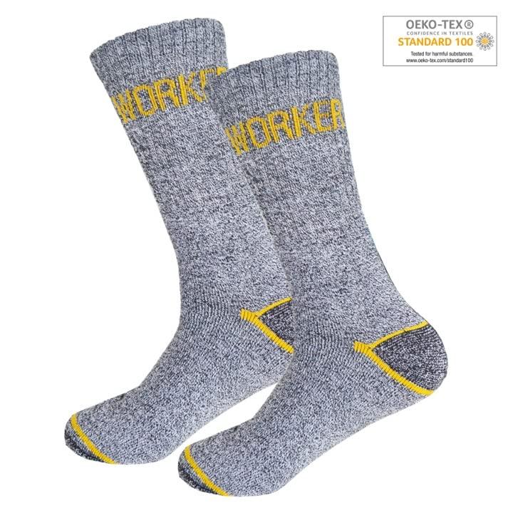 10 Paar Herren Arbeitssocken Worker Socken robuste - atmungsaktive Berufssocken - Palleon