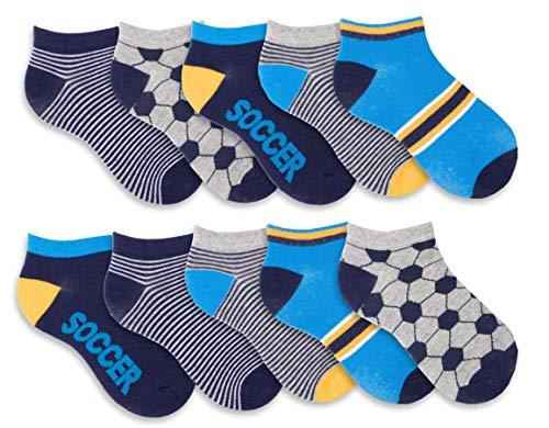 10 Paar Kinder Sneaker Socken Jungen & Mädchen Füßlinge Freizeit Sport