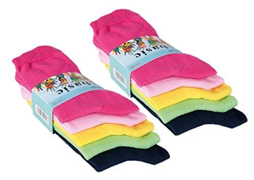 10 Paar Mädchen Socken | Kinder Strümpfe | Kindersocken