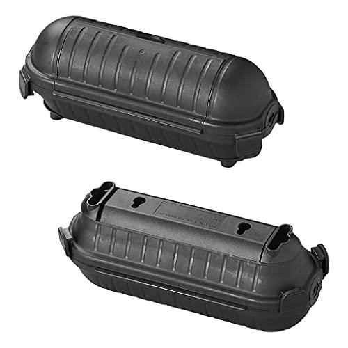 2 Stück Sicherheitsbox für CEE oder Schuko Stecker Outdoor Safebox Schutzbox für Kabel Kabelverbinder