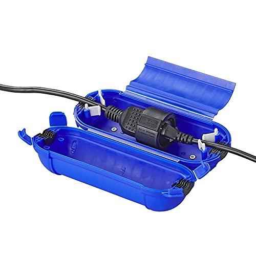 2 Stück Sicherheitsbox für CEE oder Schuko Stecker Outdoor Safebox Schutzbox für Kabel Kabelverbinder