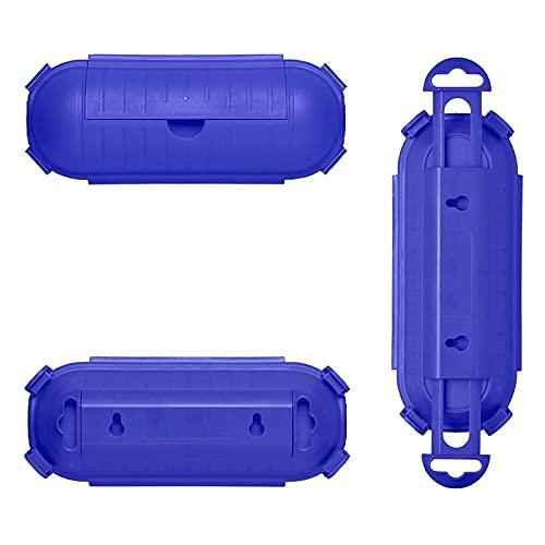 2 Stück Sicherheitsbox für CEE oder Schuko Stecker Outdoor Safebox Schutzbox für Kabel Kabelverbinder