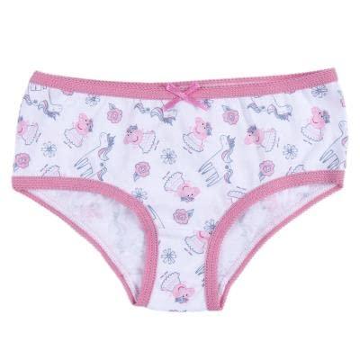 5er Pack Peppa Pig Mädchen Unterhosen | Kinder Baumwoll-Slips