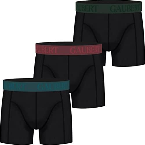 Palleon 3er-Pack Bambus-Herren-Retroshorts mit Stretch-Fit-Design | Super Soft Boxershorts für Männer mit einem elastischen Bund Mehrfarbig L