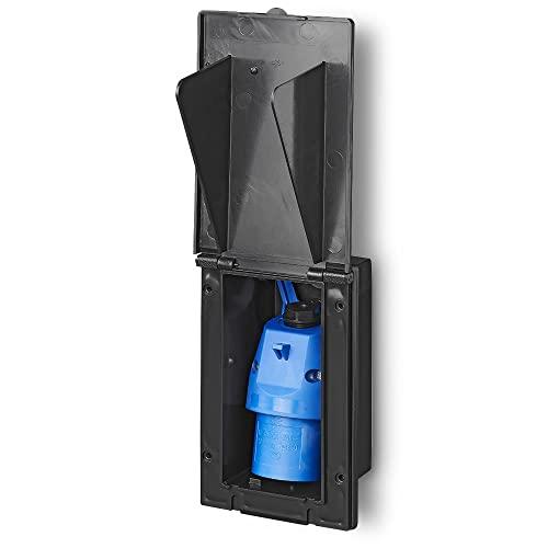 ProPlus CEE-Einspeisestecker Einbau rechteckig schwarz - Palleon