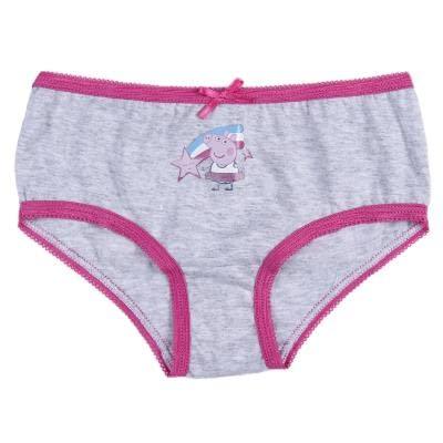 5er Pack Peppa Pig Mädchen Unterhosen | Kinder Baumwoll-Slips