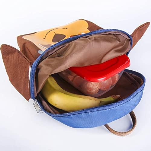 Paw Patrol Kindergartenrucksack für Jungen | Freizeit Tasche mit Reißverschluss | Strapazierfähiges wasserabweisendes Polyester