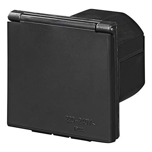 ProPlus CEE-Einspeisestecker Einbau eckig schwarz - Palleon