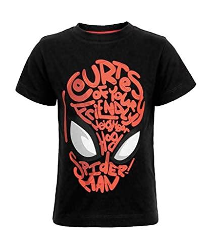 Spiderman Jungen T-Shirt | Kinder Kurzarm Shirt Mehrfarbig 2 92