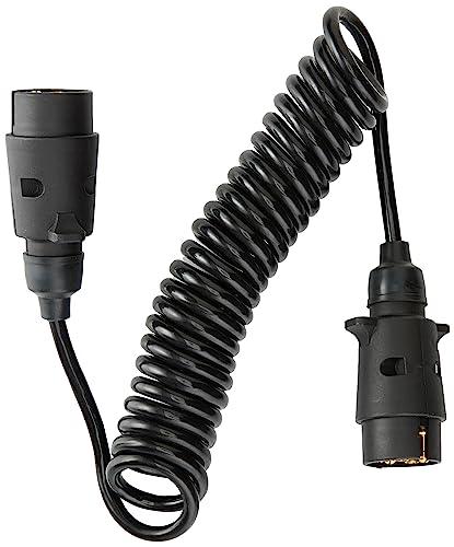 ProPlus 2259 343509 Spiralkabel 3 Meter mit 2X Steckern männlich 7-poliges Verbindungskabel - Palleon