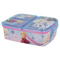 Stor Brotdose mit 3 Fächern für Kinder - Kids Sandwich Box - Lunchbox - Brotbox BPA frei (Disney, Frozen, LOL, Paw Patrol…) Frozen