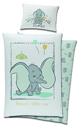 Babybettwäsche Baumwolle Disney Dumbo 90x120 cm + 40x60 cm