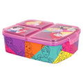 Stor Brotdose mit 3 Fächern für Kinder - Kids Sandwich Box - Lunchbox - Brotbox BPA frei (Disney, Frozen, LOL, Paw Patrol…) Disney Princess Bright & Bold