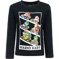 Super Mario Jungen Langarmshirt | Kinder Langarm Pullover Mehrfarbig 98