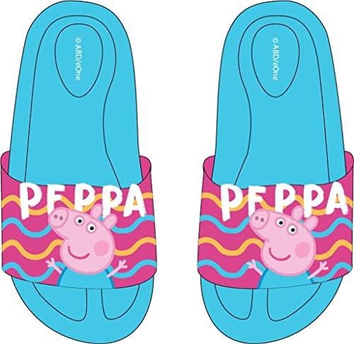 Peppa Pig Mädchen Badelatschen Kinder Sommer Hausschuhe Badeschlappen Sandalen