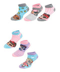 6 Paar LOL Surprise Mädchen Sneaker Socken Kinder Füßlinge mehrfarbig 23-26