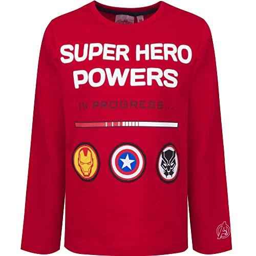 Avengers Jungen Langarmshirt | Kinder Langarm Pullover