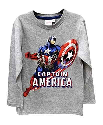 Avengers Jungen Langarmshirt | Kinder Langarm Pullover