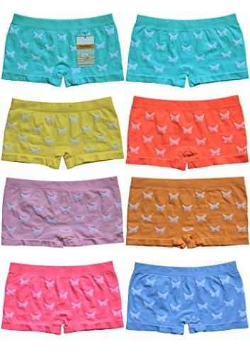 Dealzone 6er Pack sportliche Mädchen Pantys Kinder Hipster Shorts