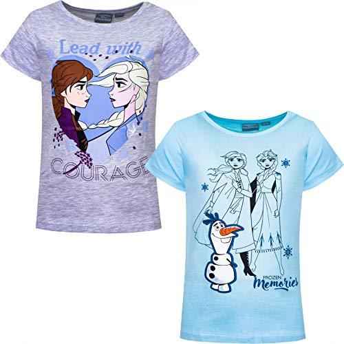 Frozen Die Eiskönigin Mädchen T-Shirt | Kinder Kurzarm Shirt