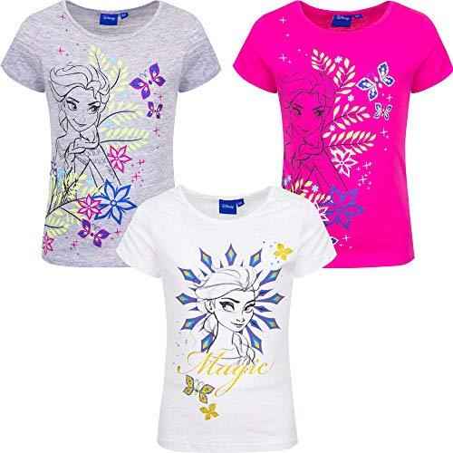 Frozen Die Eiskönigin Mädchen T-Shirt | Kinder Kurzarm Shirt
