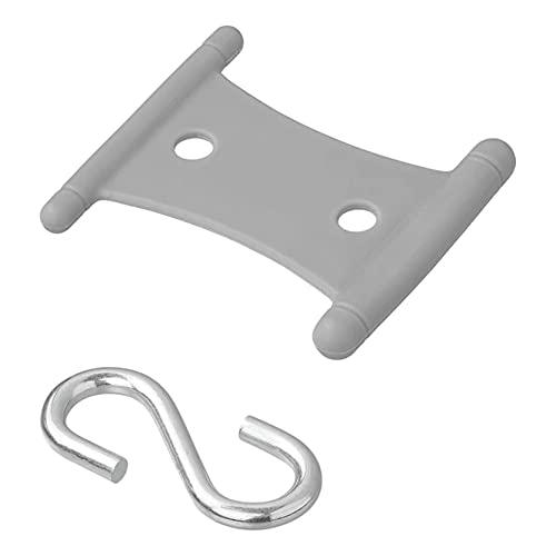 MULTIBROS 12 Stück Aufhänger mit S-Haken für Kederschiene Markisenhaken Vorzelt-Kleiderbügel 5/6mm und 7/8mm - Palleon