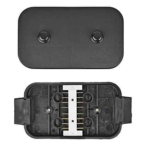 MULTIBROS 2er Pack Verteilerdose Kunststoff 8x4-polig Anhängerdose Elektrikdose Anschlussbox - Palleon