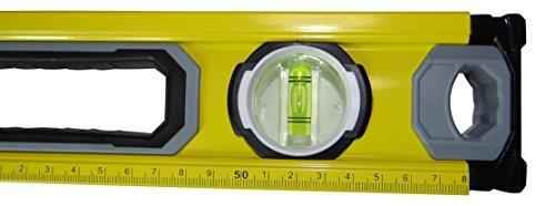 MultiBros Wasserwaage mit Magnet und horizontaler, vertikaler und 45-Grad-Libelle
