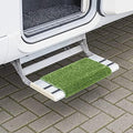 MULTIBROS Wohnmobil Trittstufen Fußmatte - Premium Teppich - Clean Step Fußmatte Wohnwagen - Camping Trittstufen Matte
