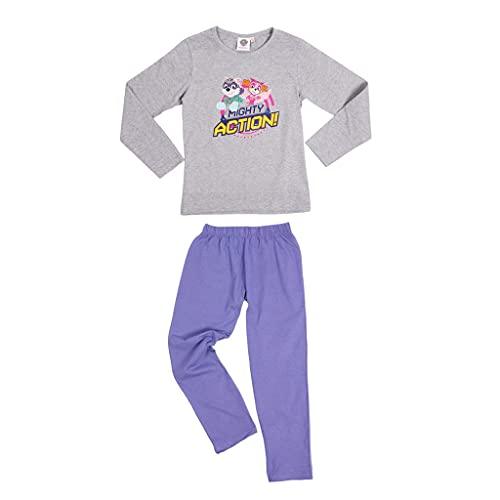 Paw Patrol Mädchen Schlafanzug Kinder Pyjama Mehrfarbig 122-128