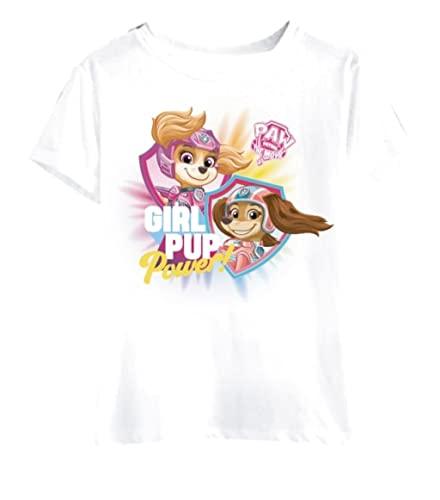 Paw Patrol Mädchen T-Shirt | Kinder Kurzarm Shirt - Palleon